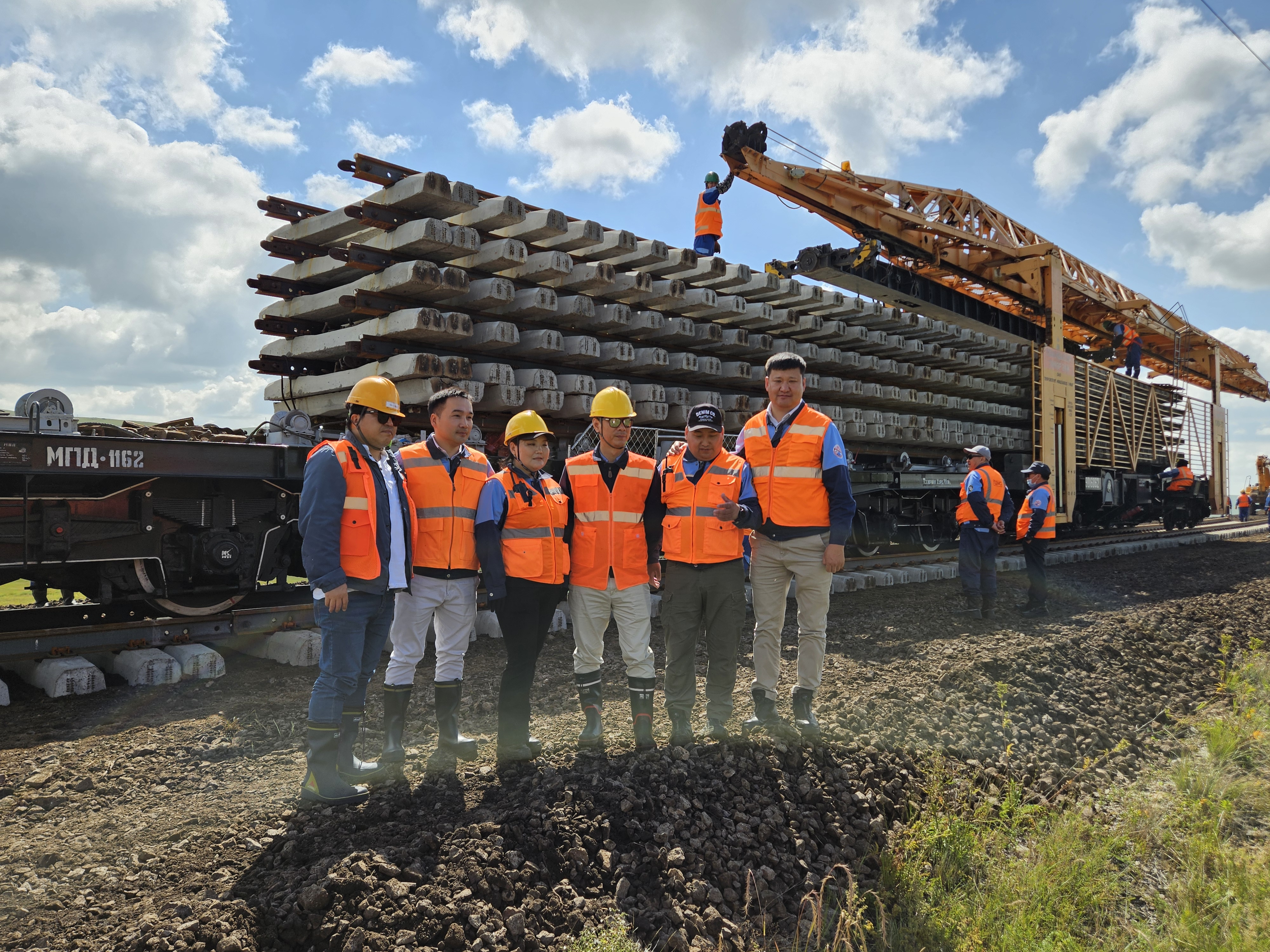 2024년도 몽골철도 침목개량 현장조사