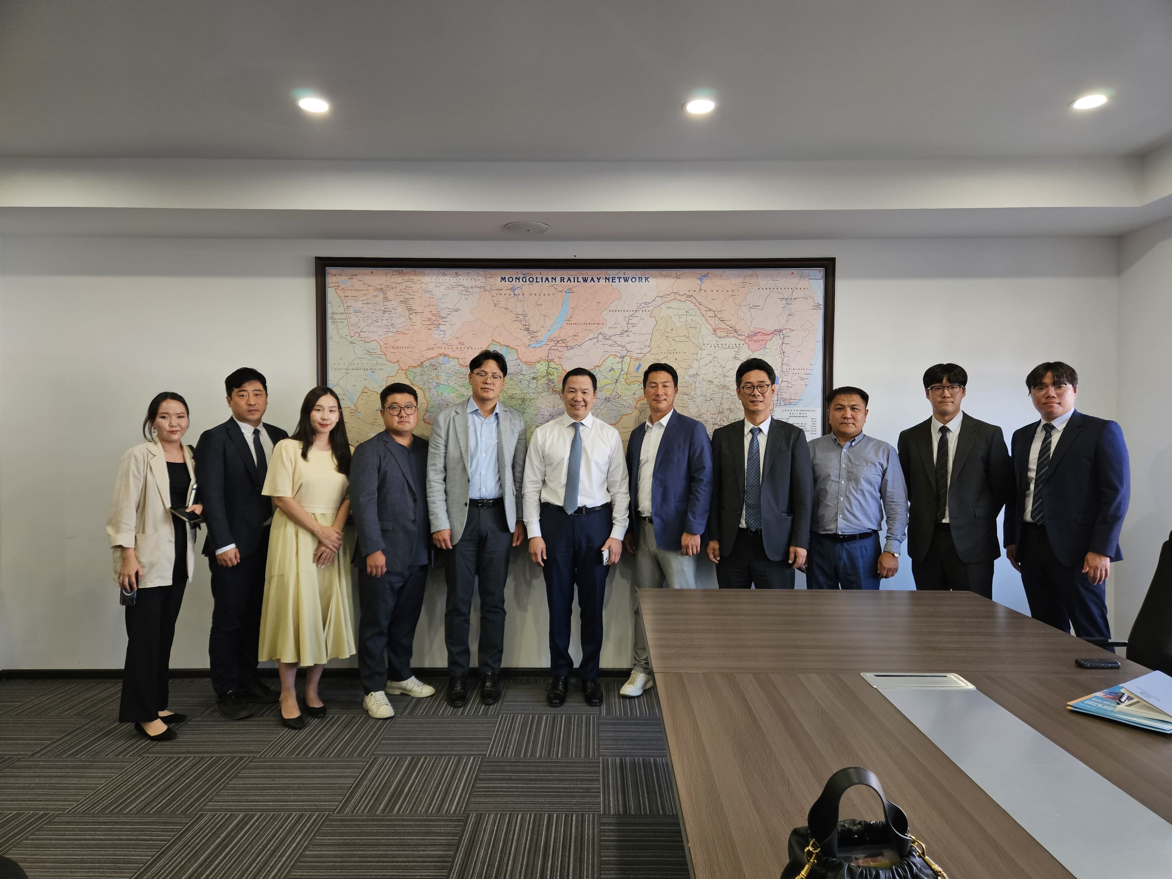 2023년도 올란바토르 철도공사 나담 행사 참석